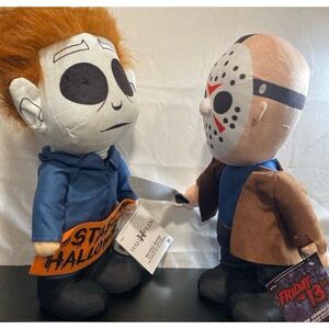 Halloween‎ Greeters Michael Myers And Jason Vorhees